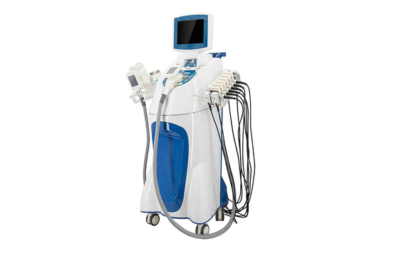 Advanced Body Slimming Machine with RF, Ultrasonic Cavitation, Laser Lipo Pads Velashape and Cryolipolysis