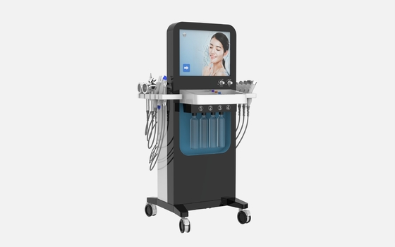 Professional Hydrodermabrasion Hydro Facial Machine 13 In 1 Fractional RF Radio Frequency Skin Tightening Treatment