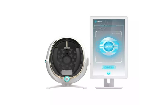 Emoji AI Skin Analyzer 8D Spectrum Facial Analysis: Evaluate Wrinkles, Spots, Pores, Moisture, Elasticity, Texture