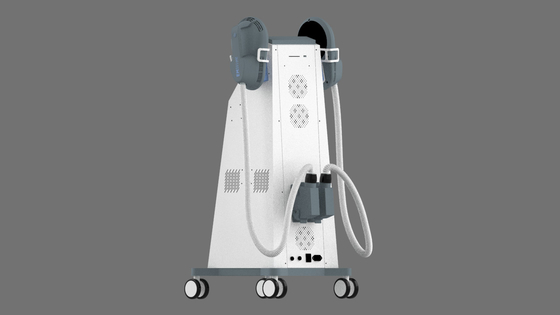 EMS Muscle Sculpt 4 Handles Vertical Emslim Nova Non-Invasive Fat Reduction And Muscle Growth Procedure For Abdomen Buttocks Thighs Arms Calves