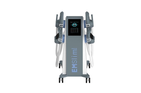 Hot Sale Vertical 3000W Ems Body Sculpting Machine EMS RF For Muscle Building Fat Reduction 4 Handles Work Together 110V 220V