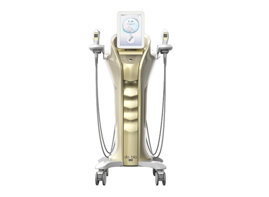 Non Surgical Face Lift Machine HIFU Skin Tighten Beauty Equipment New Doublo HIFU MFU+RF 2 In 1