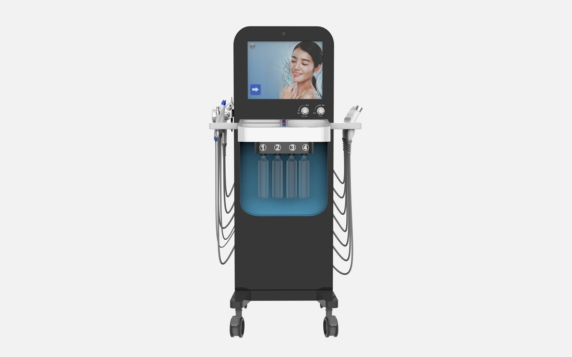 Professional Hydrodermabrasion Hydro Facial Machine 13 In 1 Fractional RF Radio Frequency Skin Tightening Treatment
