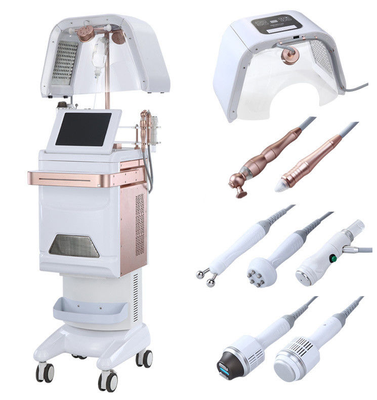 10 in 1 Hyperbaric Oxygen O2 jet clear/Oxygen jet peel System With Laser Lift RF Skin Tighten Rejuvenation Scar Removal