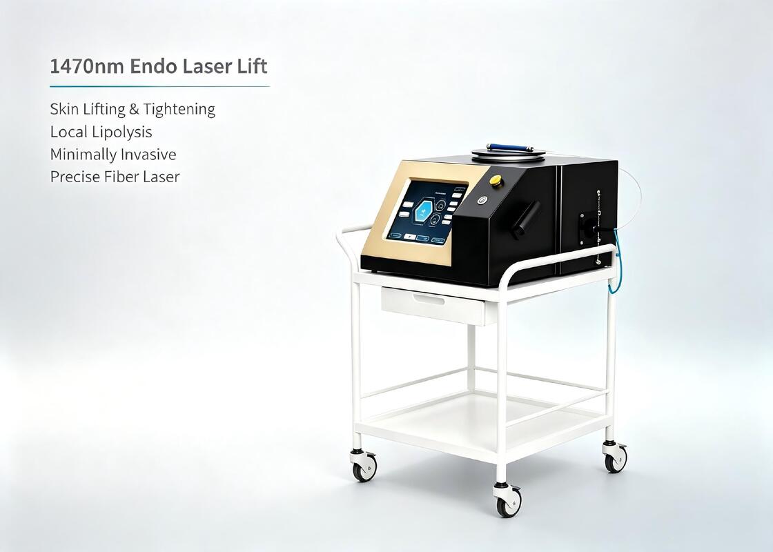 1470nm Endo Laser Lift Machine Minimally Invasive Facial Skin Tightening Body Lipolysis Diode Laser Beauty Equipment