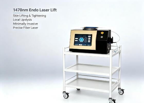 1500 Máquina de belleza de lipólisis láser de fibra de elevación Endo para tratamientos consistentes de reafirmación de la piel, levantamiento facial y eliminación de grasa localizada